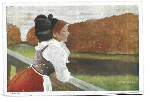 Illustration signee spindler - illustration,