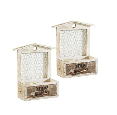 Mini jardinière en bois - 2,