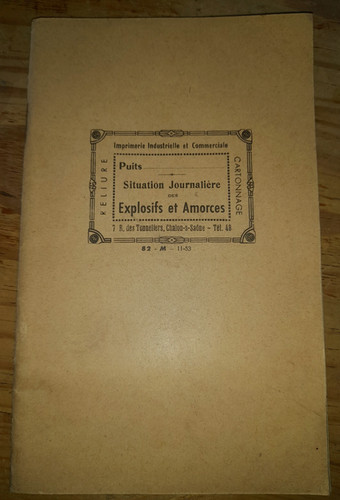 Ancien livret puits - livret,
