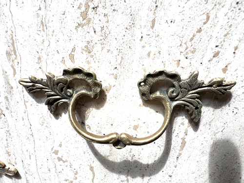 Poignée bronze style - bronze,