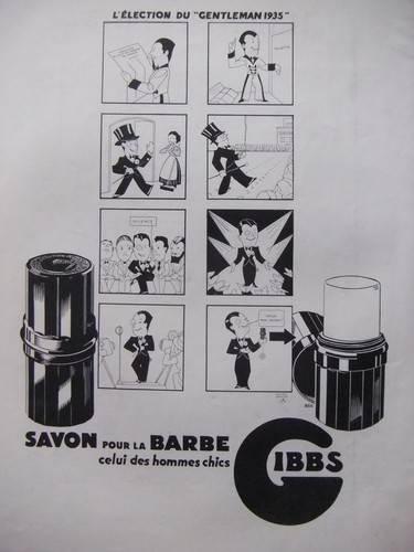 Publicité 1935 gibbs savon - publicitÉ,