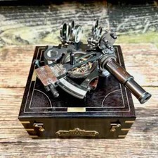 Ancien sextant vintage en