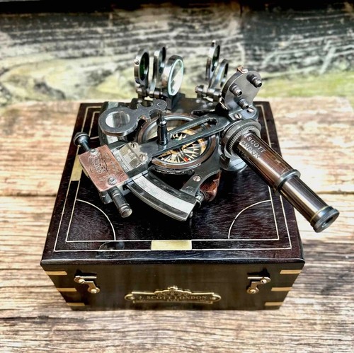 Ancien sextant vintage - , en