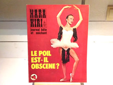 Magazine hara kiri - ", poil