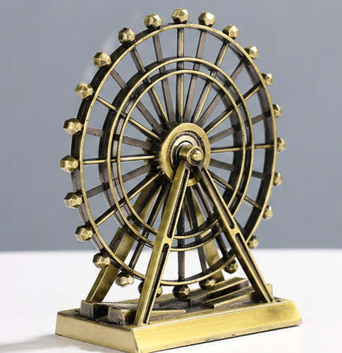 Ancienne grande roue vitrine