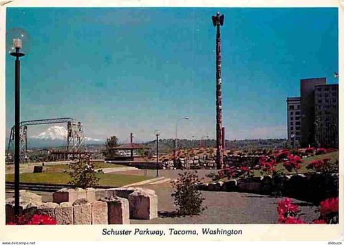 Carte postale etats unis - carte,