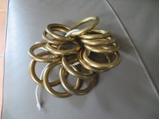 14 anciens anneaux à rideau