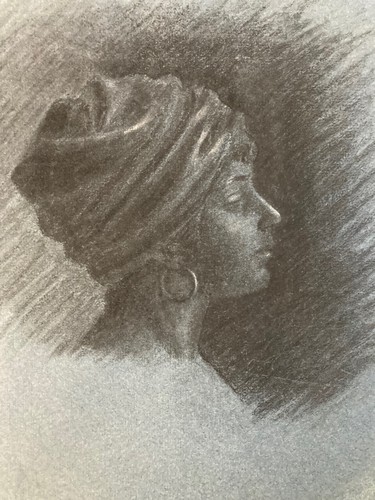 Beau dessin peinture - peinture, fusain