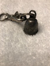Vintage Flame Keychain Bell