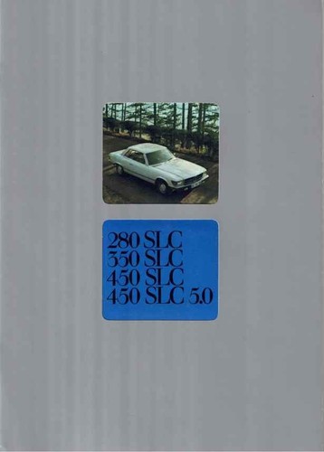 Brochure mercedes 280 350 450 - mercedes, 280/350/450
