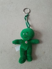 PORTE CLE PELUCHE CETELEM BONHOMME VERT 10 CM