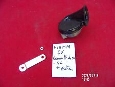 Renault 4L / 4CV et autres klaxon 6V fiamm