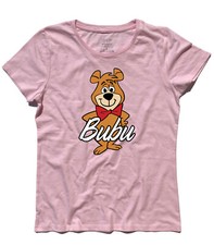 T-Shirt Femme Bubu L'Ami Ours Yoghi Porter Yogi Boo Ranger Smith Toile