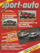 SPORT AUTO n°279 04/1985 BX