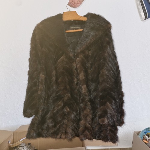 Manteau fourrure pierrot - manteau,