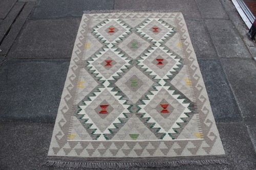 Tapis kilim oriental gris - oriental,