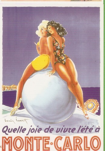 Louis icart carte postale - carte,