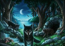 Puzzle "Histoires De Loups" -