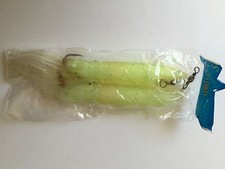 40 NEW Rigged Squid Trolling Big Game Lure Skirt 7.5" Lures 7/0 hooks