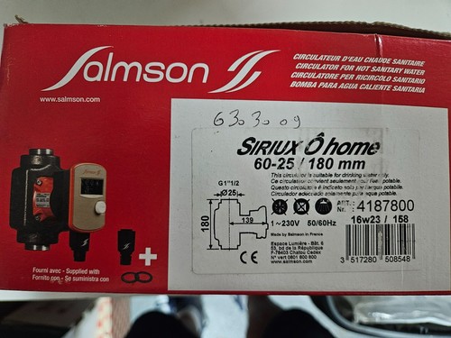 Pompe chauffage salmson - chauffage,