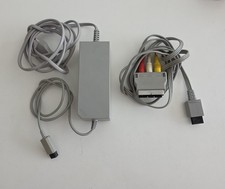 ALIMENTATION SECTEUR + CÂBLE VIDÉO POUR NINTENDO WII 