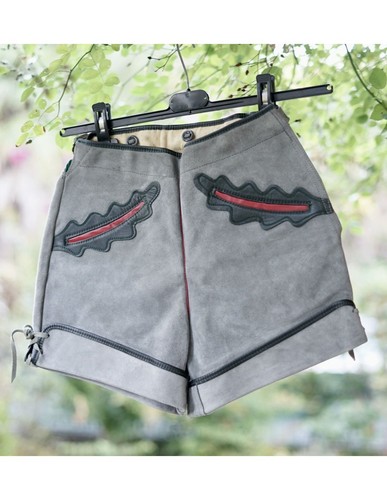 Short taille cuir - short, it.