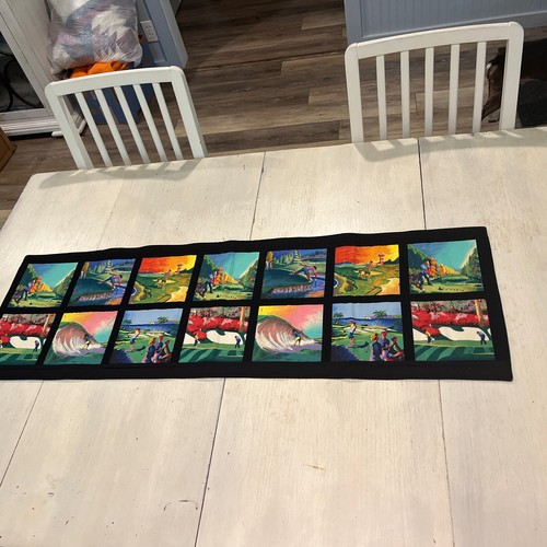 Handmade quilted table runner