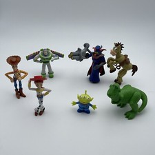 Lot 7 Figurines Toy story Disney Woody Rex buzz alien Pile poil jessie Zurg