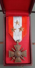 Médaille Croix de Guerre TOE