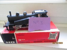 N° 3  locomotive à vapeur jouef 040 ta dépôt de Batignolles + boîte réf 829 E