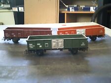 lot de 3 wag tombereau jouef