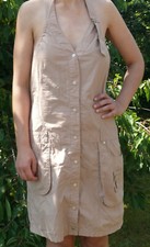Robe One Step taille 42 neuve sans étiquette beige dos nu