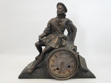 Ancienne pendule sculpture - , en