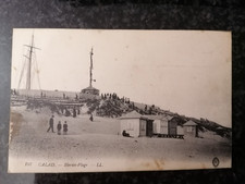 cpa Calais Blériot plage