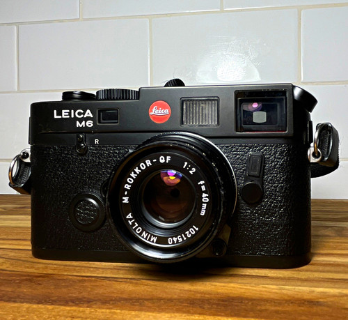 Leica ttl black 35mm - leica, m6