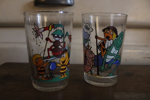 Verre moutarde maya - verre,