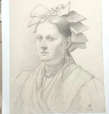 Portrait Alsacienne 1898