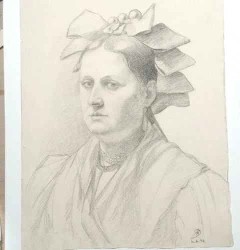 Portrait alsacienne 1898 - alsacienne,
