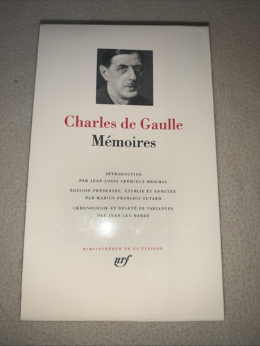 Pléiade charles de gaulle - pléiade,
