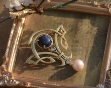 Collier Pendentif &Broche