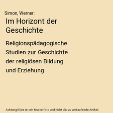 Im Horizont der Geschichte