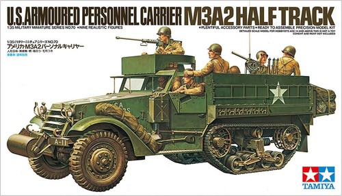 M3a2 half track - half, personnel