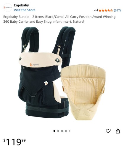 Ergobaby ergo infant - ergo,