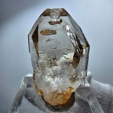 Sceptre de quartz fumé