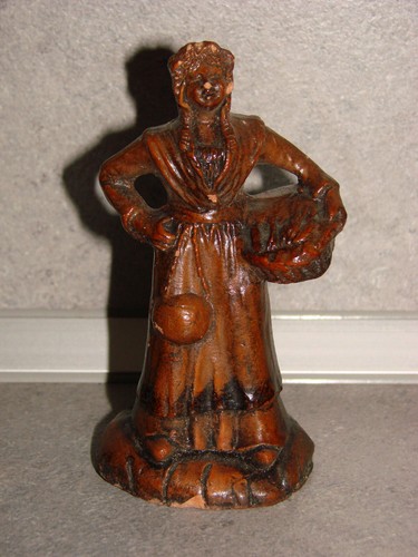 Old terracotta santon - old,