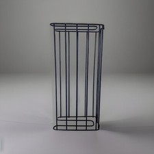 Vintage Étagère IKEA FRAN En Metal Noir Porte Chaussure Louise Hederstrom