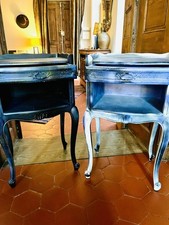 Tables de chevet « Constellations & Galaxies ». Modèles Customisés en Aérosol