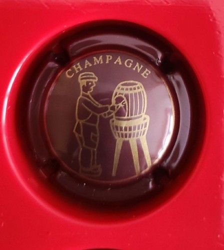 Capsule plaque muselet de - capsule,