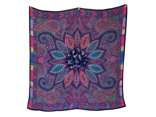 Foulard soie vintage - en,