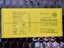 Carnet SAGEM 1598-C2 Marianne D'Yseult 2018